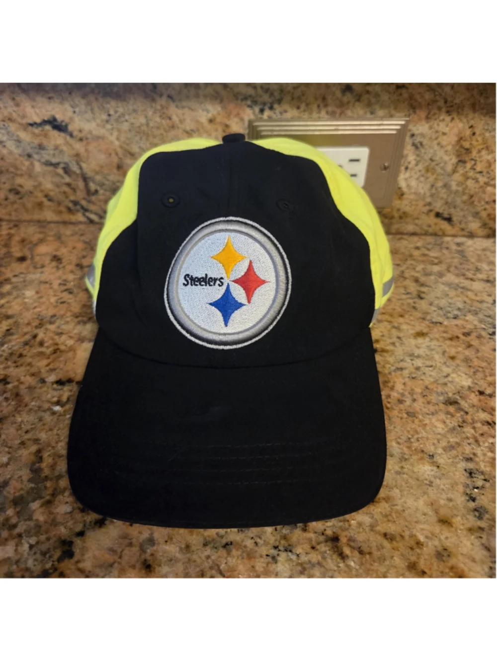 Men's Buffalo Outdoors Pittsburgh Steelers Hat One Size Black Yellow